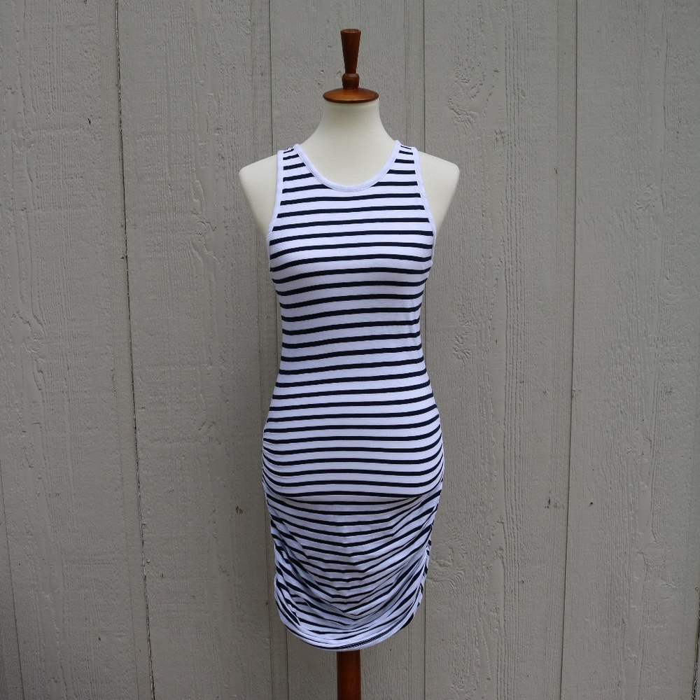 NWT Chelsea Sky Striped Dress